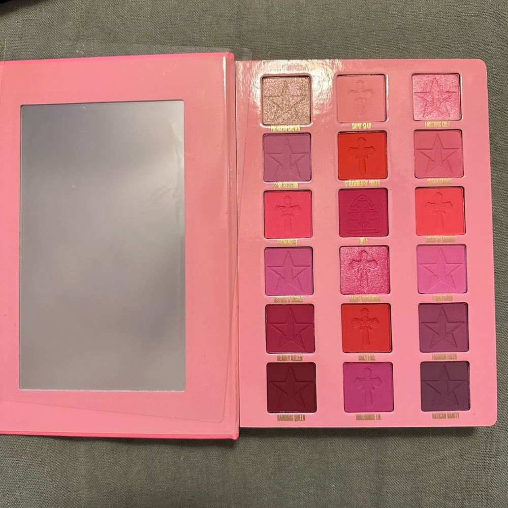 Jeffree Star Pink Religion Eyeshadow Palette